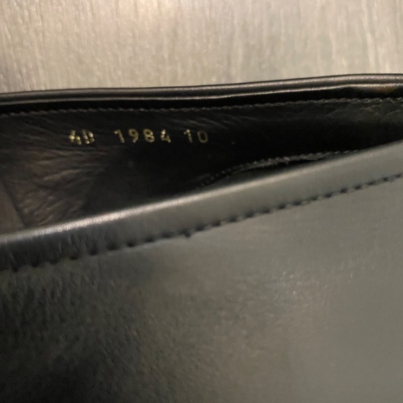 Prada Black Leather Rubber Sole Loafers Size 11 - Picture 9 of 14